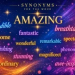 synonyms for amazing