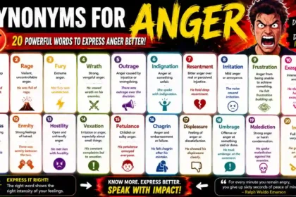 synonyms for anger