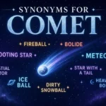 synonyms for comet