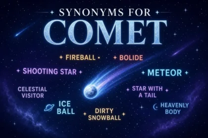 synonyms for comet