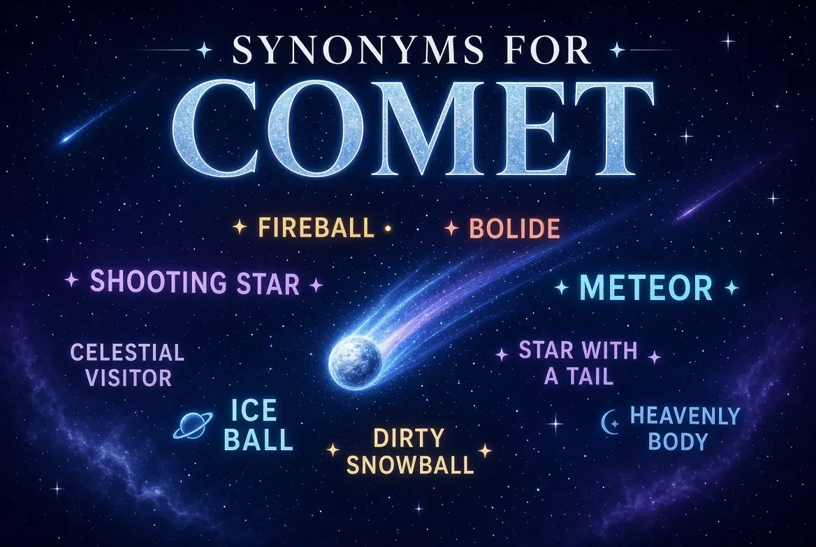 synonyms for comet
