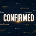 synonyms for confirmed