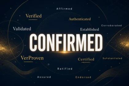 synonyms for confirmed