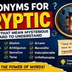 synonyms for cryptic