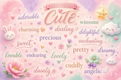 synonyms for cute