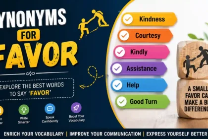 synonyms for favor