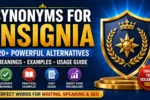 synonyms for insignia