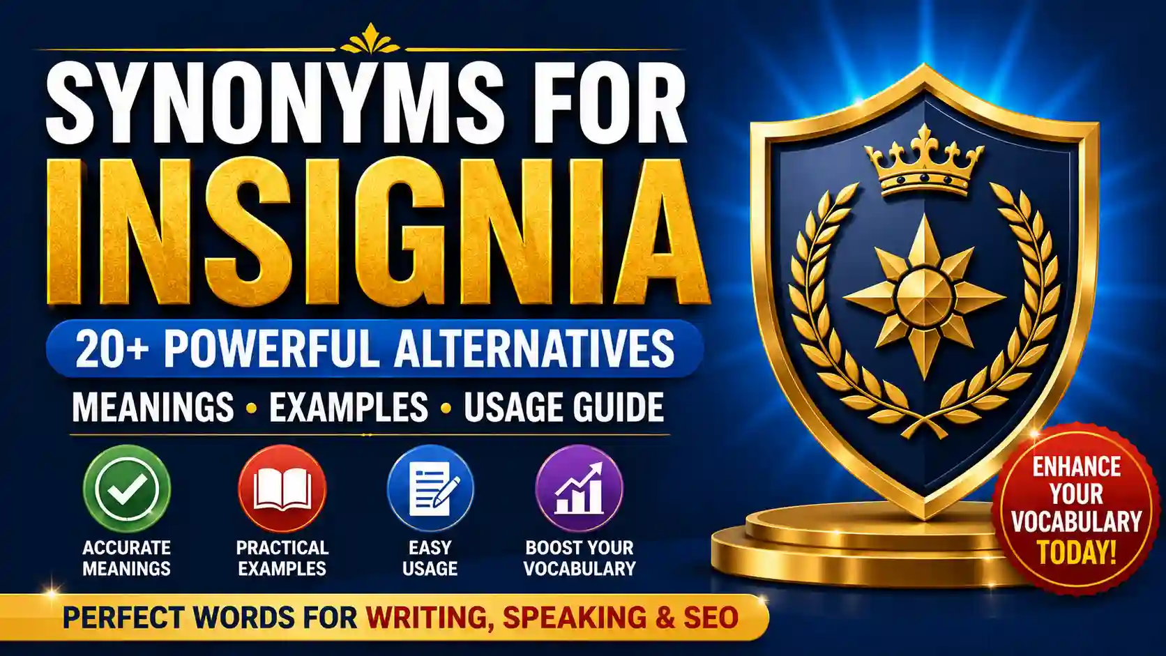 synonyms for insignia
