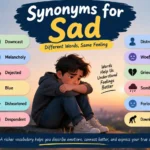 synonyms for sad