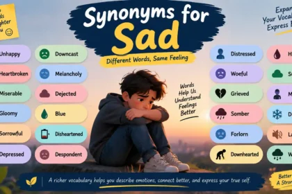 synonyms for sad
