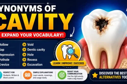 synonyms of cavity