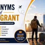 synonyms of immigrant