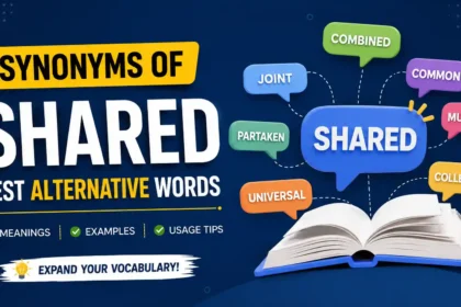 synonyms of shared