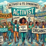 synonyms for activist