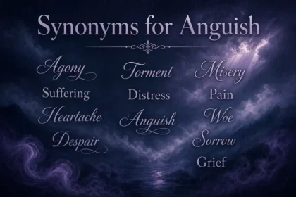 synonyms for anguish