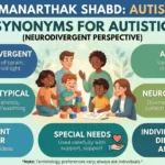 synonyms for autistic