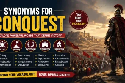 synonyms for conquest