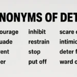 synonyms for deter