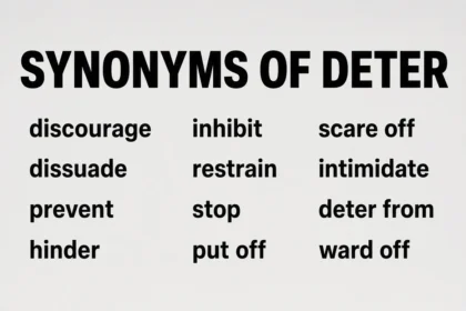 synonyms for deter