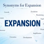 synonyms for expansion