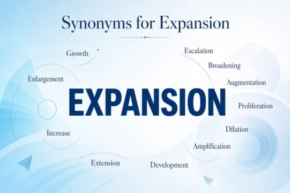 synonyms for expansion