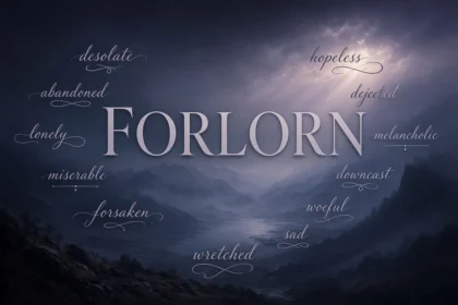 Synonyms for Forlorn