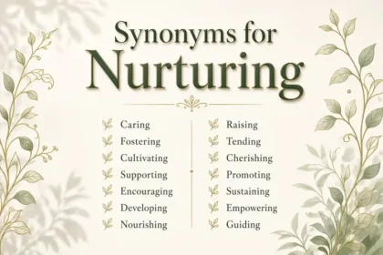 synonyms for nurturing