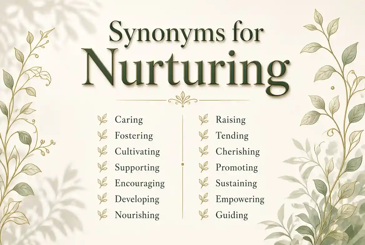 synonyms for nurturing