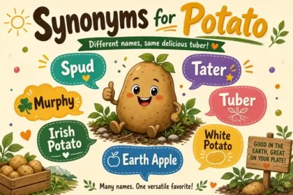 synonyms for potato
