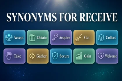 synonyms for receive