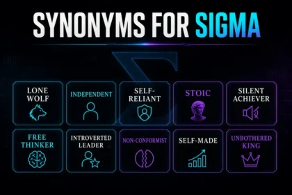 synonyms for sigma