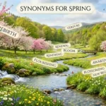 synonyms for spring
