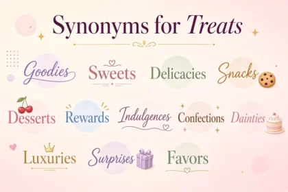synonyms for treats