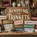 synonyms for trinkets