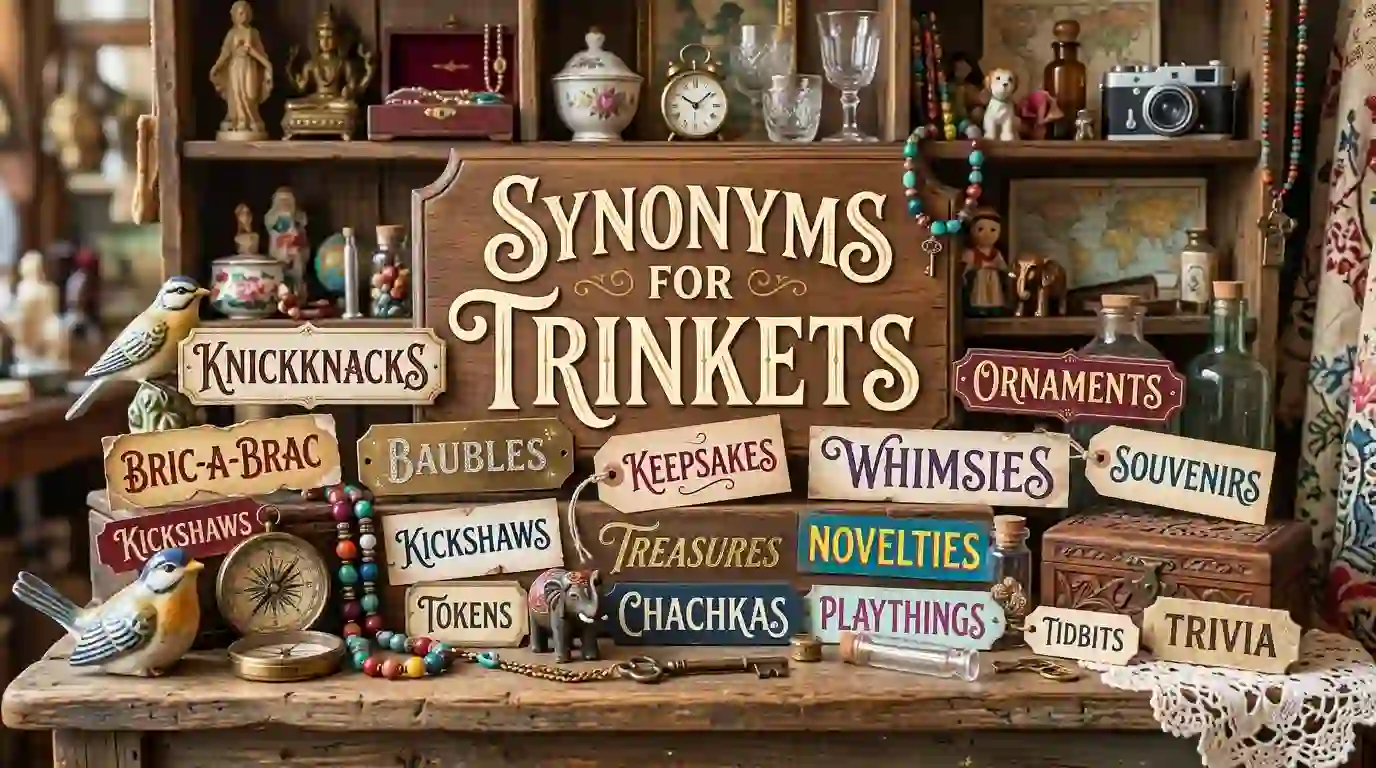 synonyms for trinkets