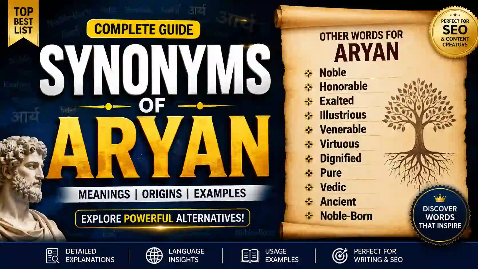 synonyms of aryan