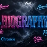synonyms of biography