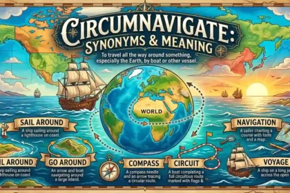 synonyms of circumnavigate