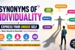 Synonyms of Individuality
