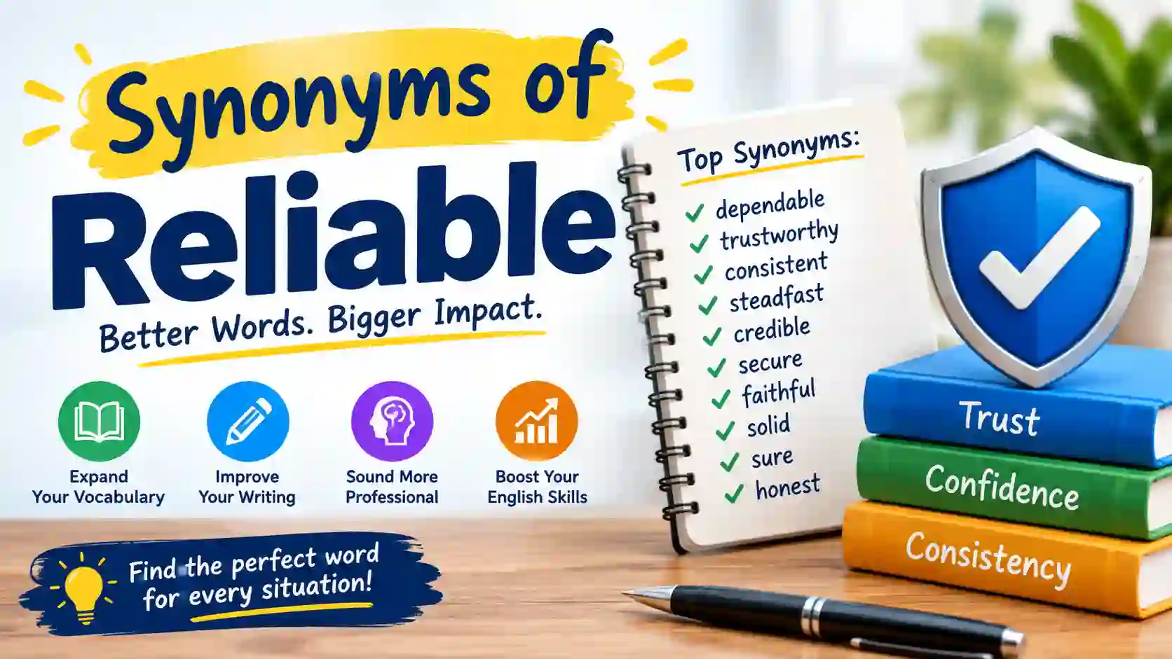 synonyms of reliable