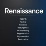 synonyms of renaissance