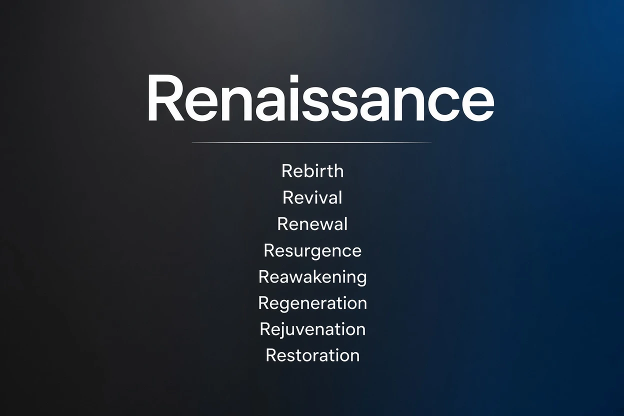 synonyms of renaissance