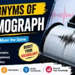 synonyms of seismograph