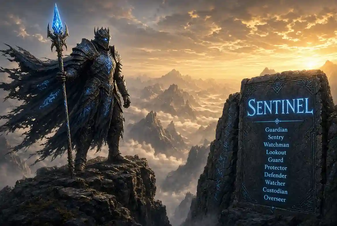 synonyms of sentinel