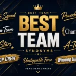 Best team synonyms