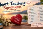 Heart touching synonyms