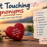 Heart touching synonyms