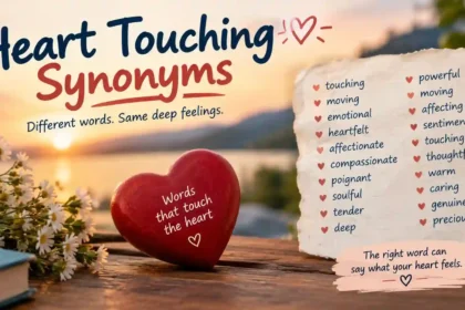 Heart touching synonyms