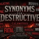 Synonyms for destructive