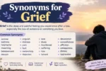 Synonyms for grief